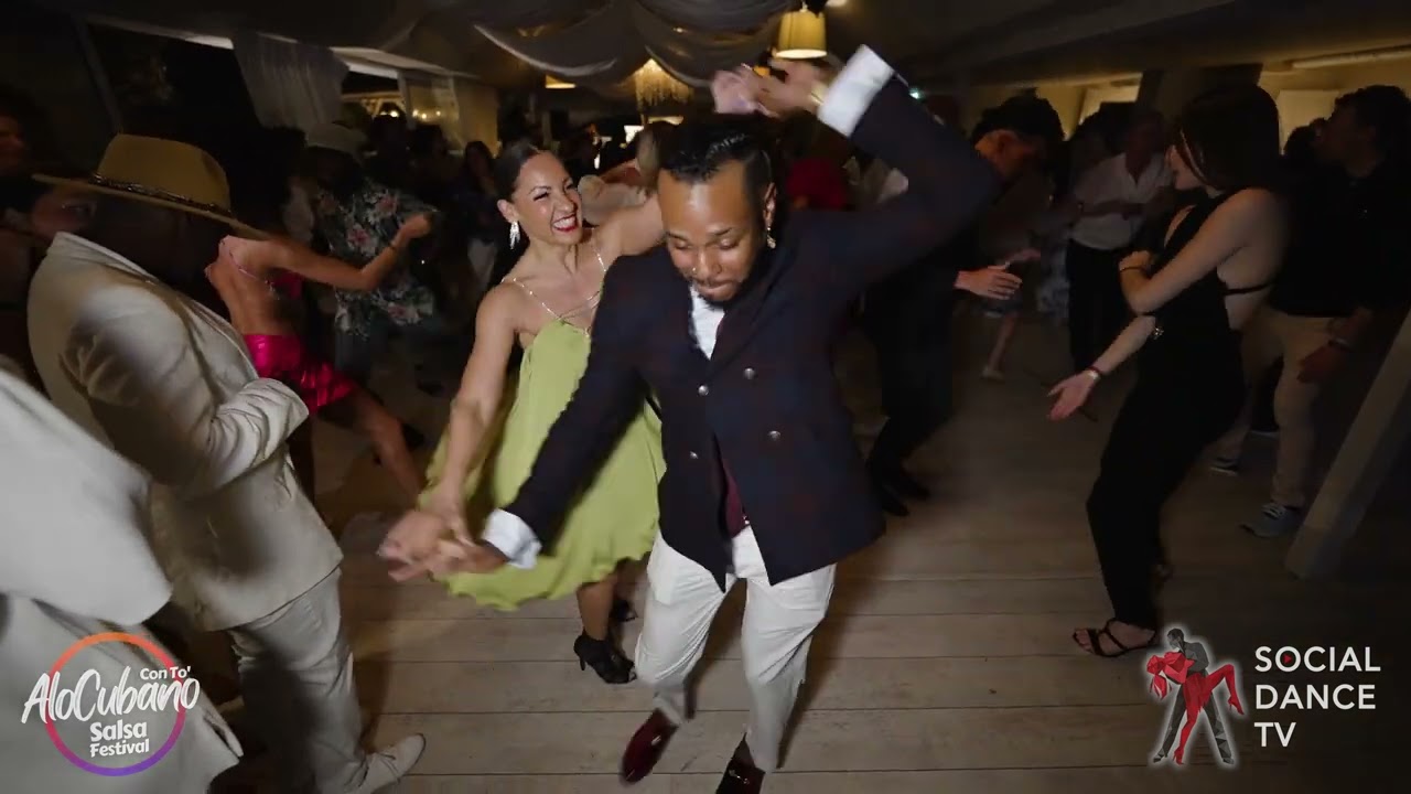 YOYO FLOW & BARBARA JIMENEZ AloCubano Salsa Festival Cuban Social Dance GREECE APR 2022