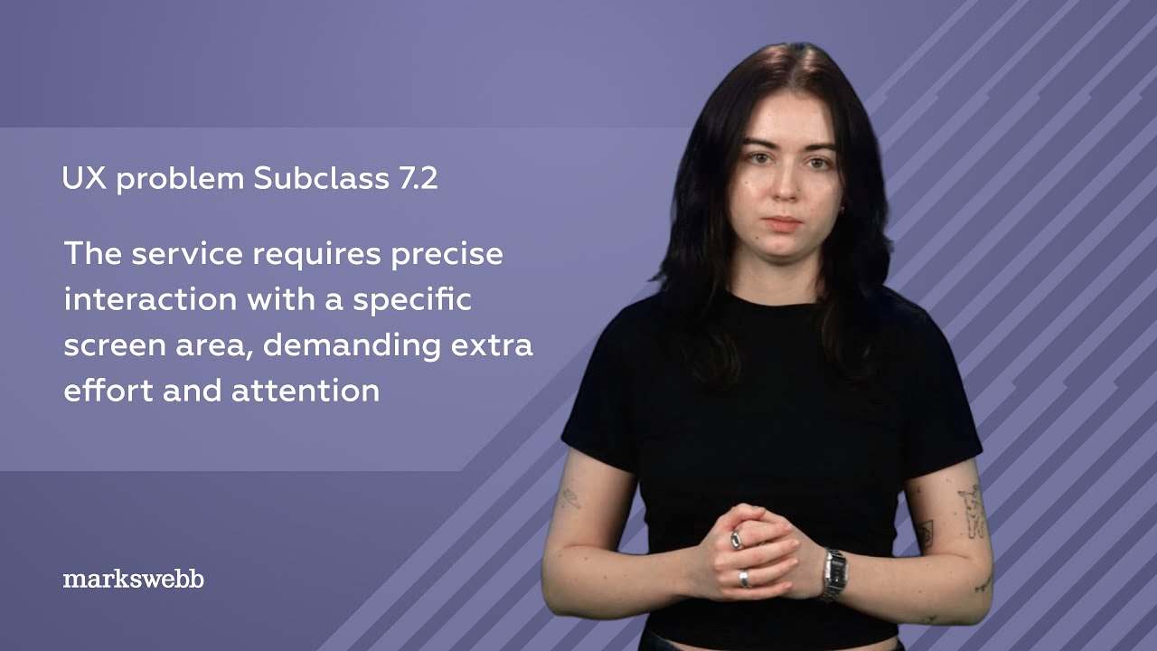 Interfaces that require pixel-perfect interaction – UX Problems Class 7.2