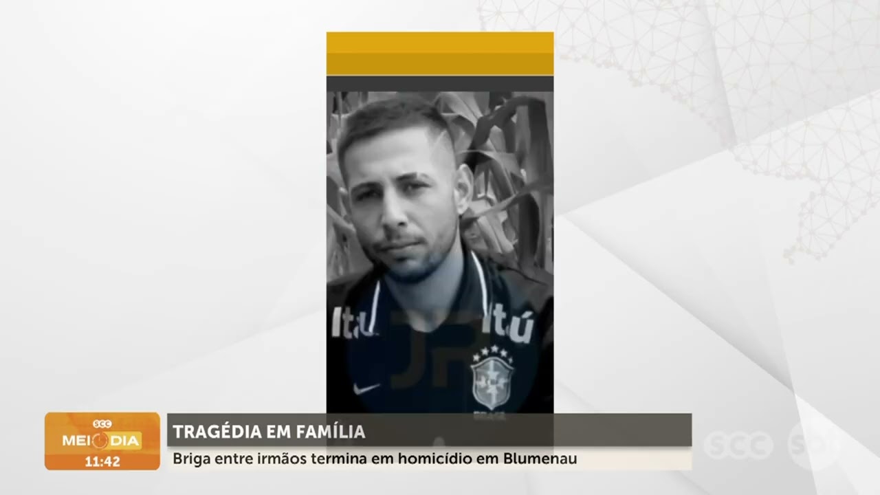 Briga entre irmãos termina em homicídio em Blumenau | Segurança | SCC Meio-Dia
