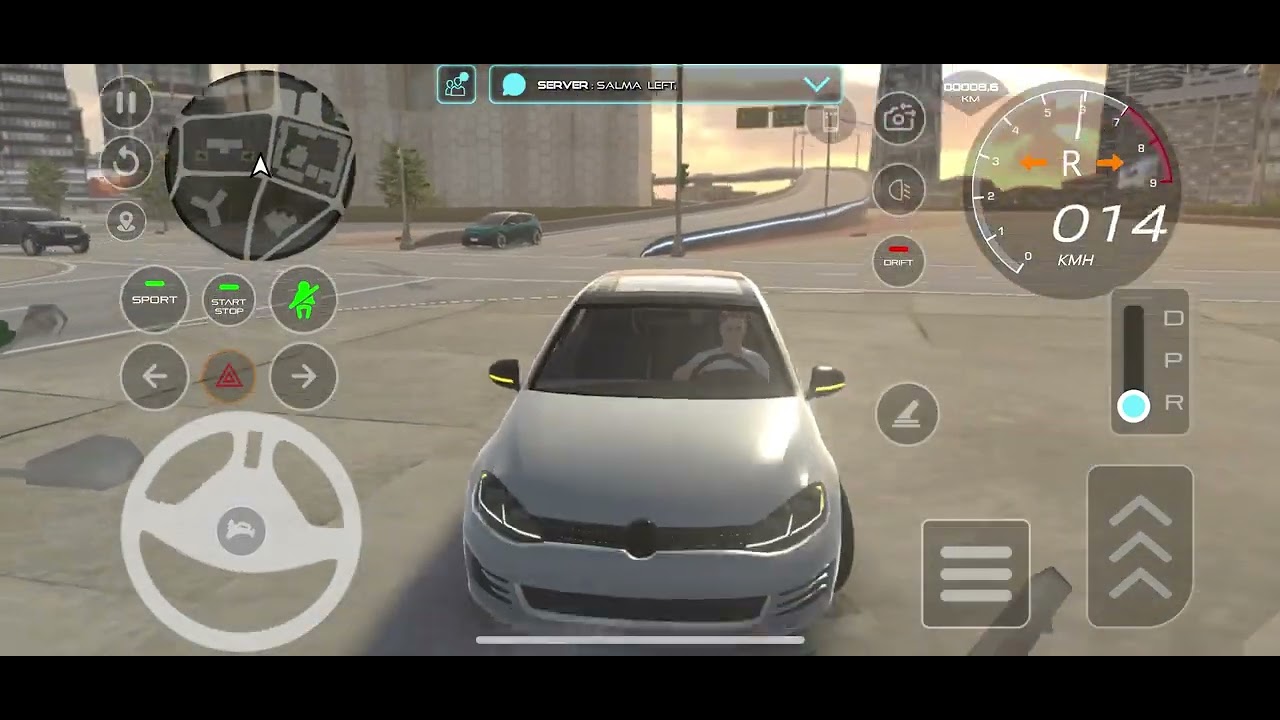 Car Driving. Volkswagen Golf V #4