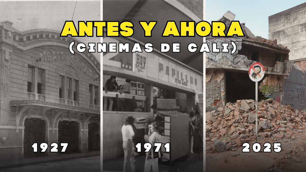 El último adiós a los CINEMAS del centro de CALI.