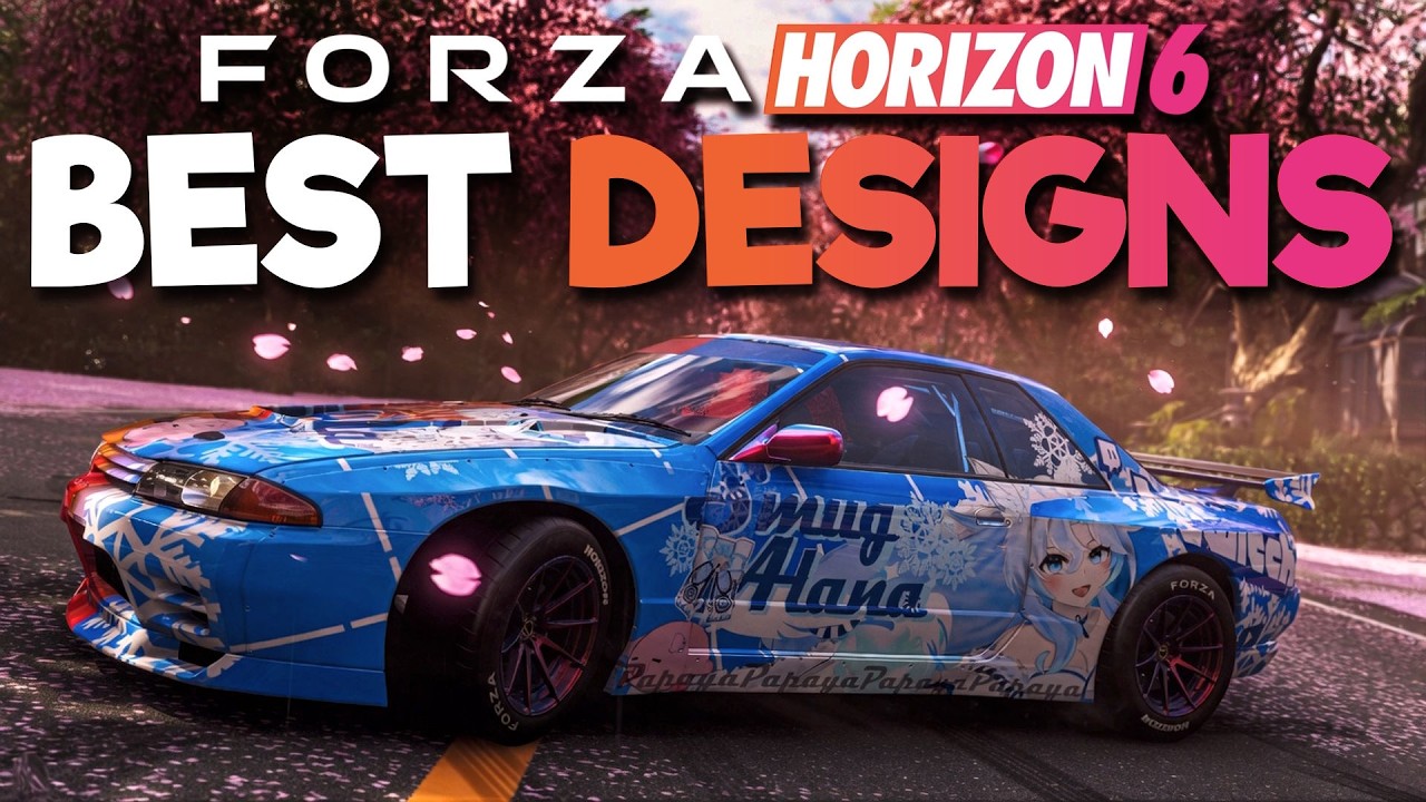 20 Best FORZA HORIZON 6 Custom Livery Designs!