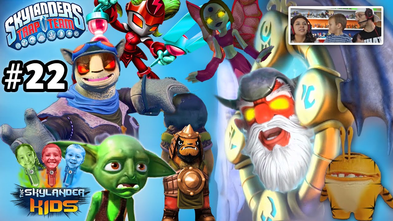 Давайте поиграем в Skylanders Trap Team: Глава 22 — ЗЕРКАЛО ТАЙНЫ с Чомпи и Маб Лобс