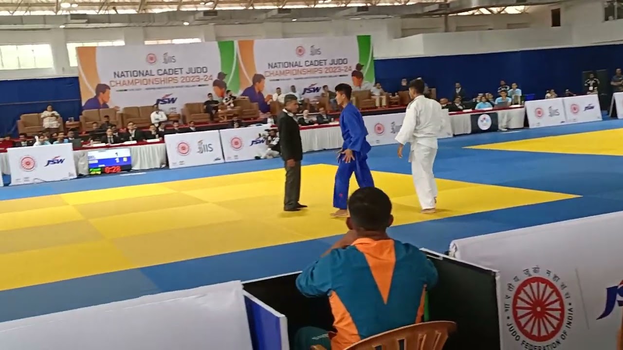 Judo -60kg final cadet national 2023 .