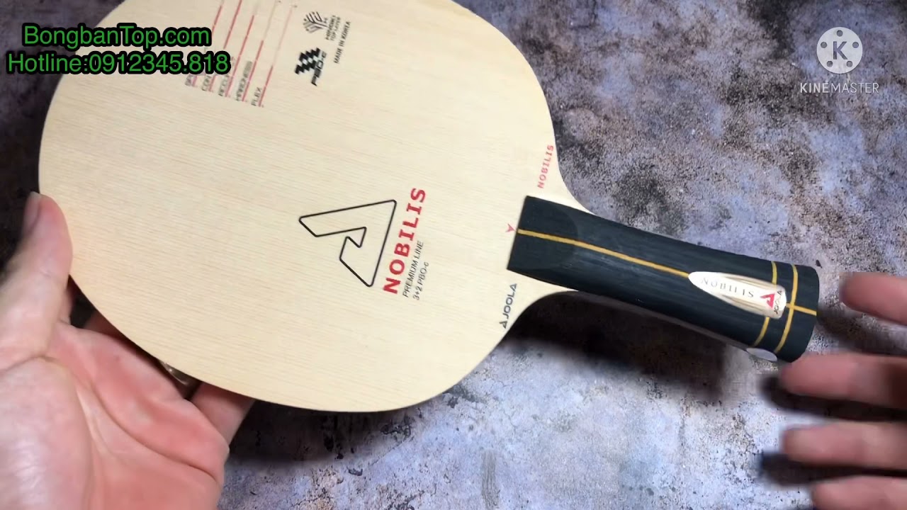 Review thực tế cốt vợt Joola Nobilis - một siêu phẩm của hãng Joola