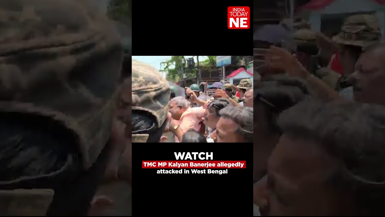 WATCH: TMC MP Kalyan Banerjee allegedly attacked in West Bengal