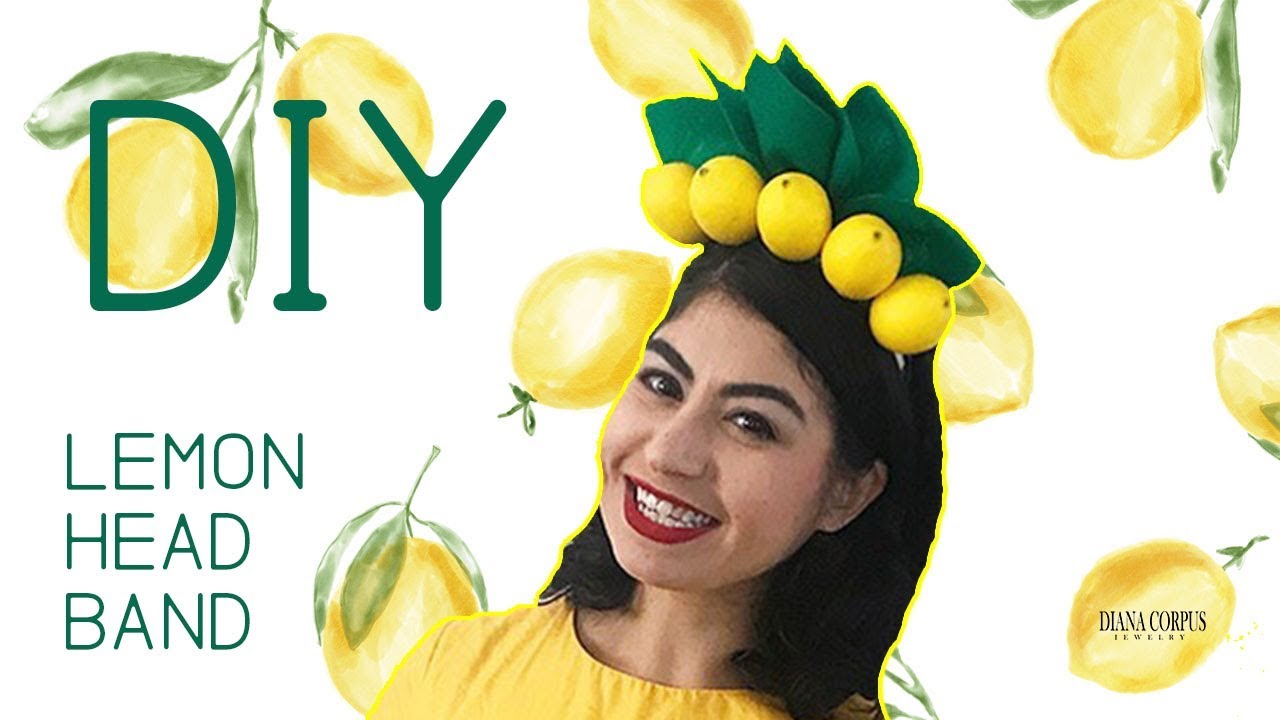 DIY Lemon Headband