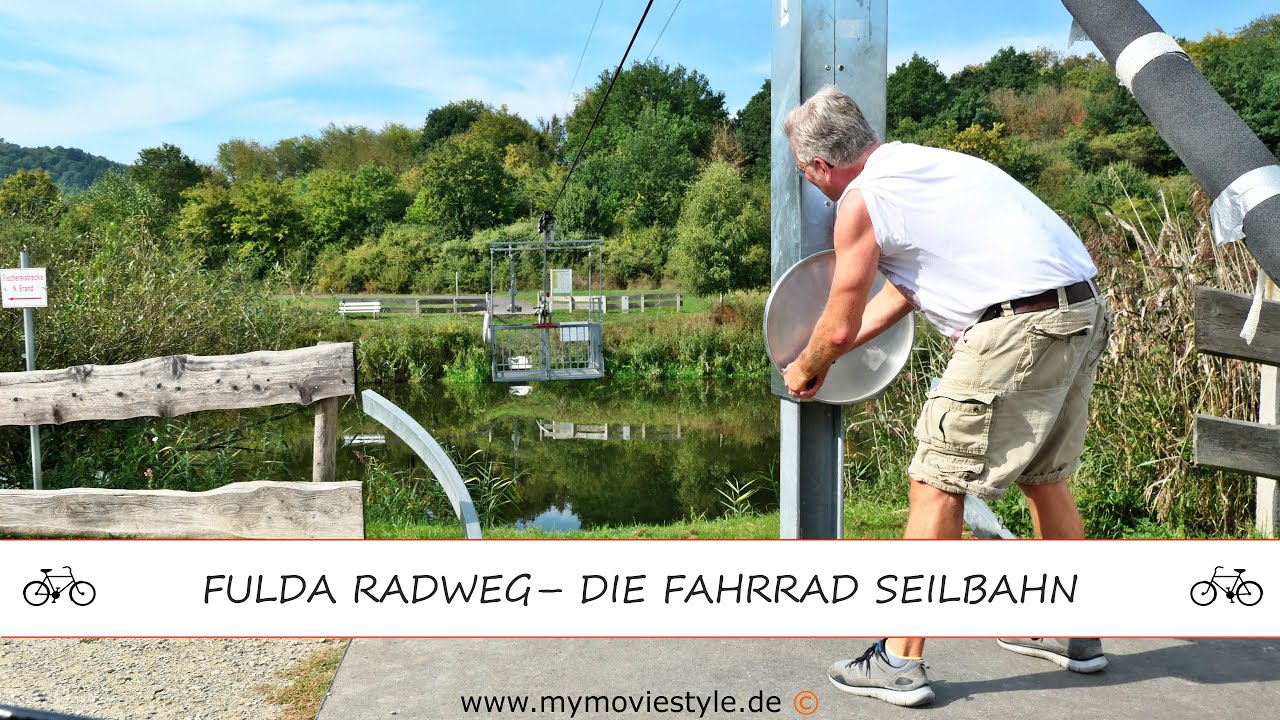 FULDA RADWEG ATTRAKTION &ndash; DIE FAHRRAD SEILBAHN