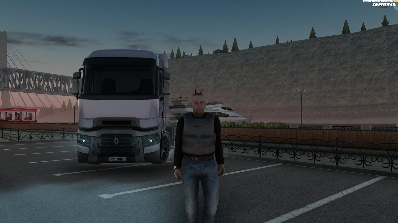 ОСТАЛОСЬ ЕЩЕ НЕМНОГО !!! РАБОТАЮ на ДАЛЬНОБОЙЩИКЕ | на AMAZING ONLINE RP (CRMP) 🚛🚛🚛🚛