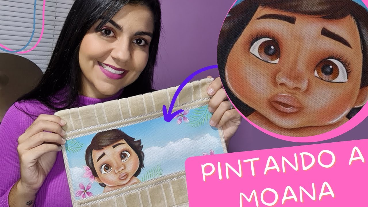 #48 COMO PINTAR A MOANA