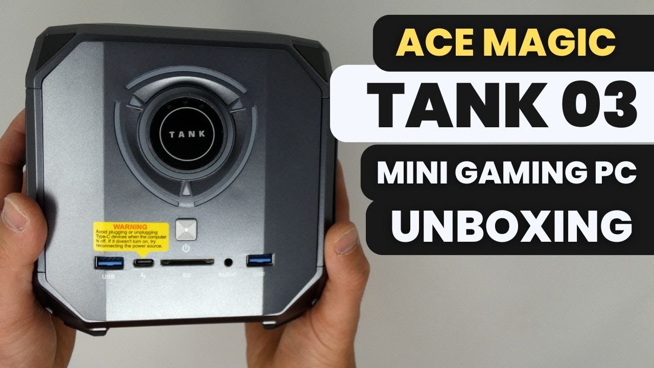 Мини-игровой ПК AceMagic Tank 03 &mdash; распаковка и обзор