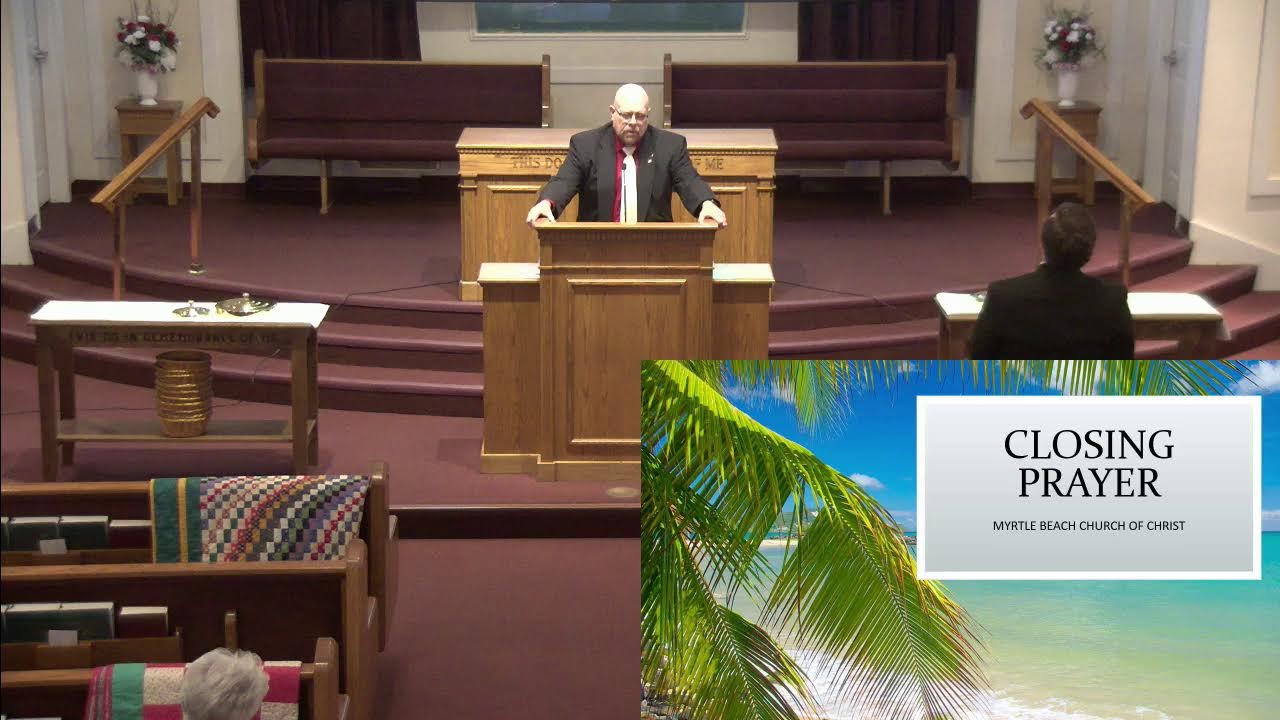 1.25.26 Sunday Morning Worship Service at Myrtle Beach Church of Christ