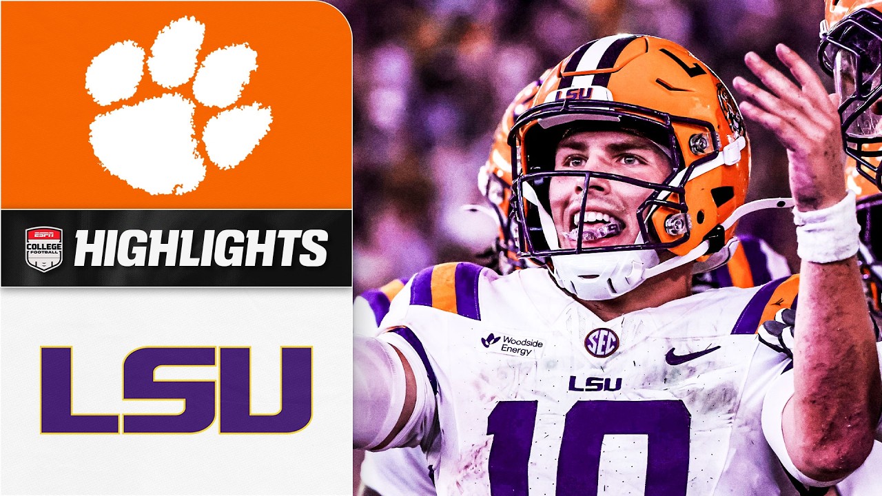 THE LANE KIFFIN ERA IS HERE 🤩 Clemson vs. LSU | Full Game Highlights | ESPN College Football