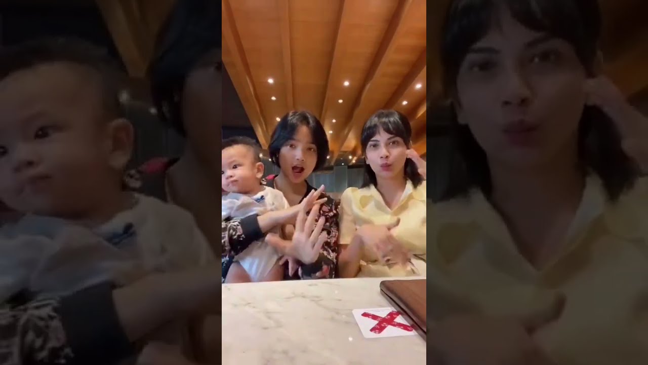 cantik bgt Onty Fuji Tiktokan Bareng Gala Dan Vanessa Angel