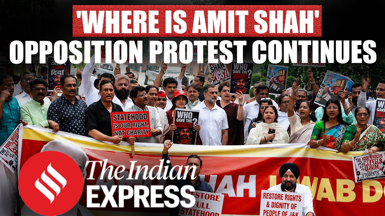 Monsoon Session: Opposition Continues Protest Outside Parliament