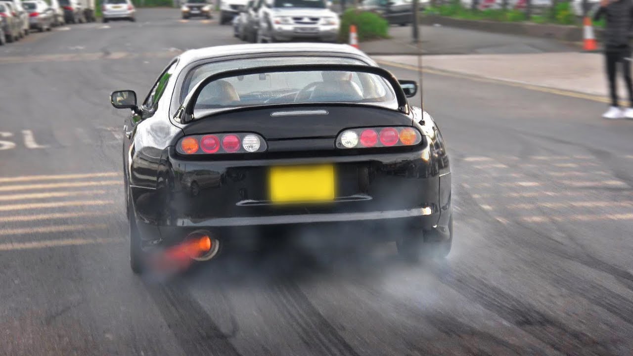 INSANE Supra Rips Up The Street at Supra Meet!