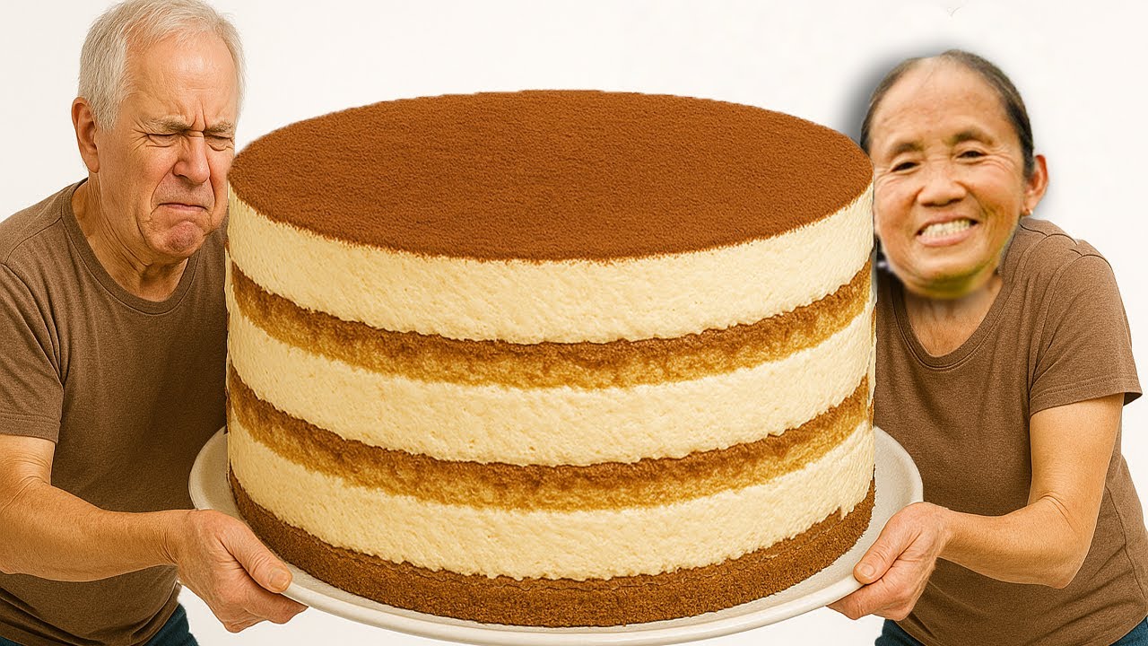 Bà Tân Vlog - Lần Đầu Làm Cái Bánh Tiramisu Khổng Lồ Đãi Cả Làng