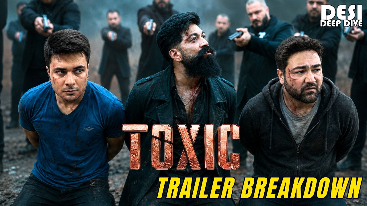 TOXIC TRAILER BREAKDOWN | YASH | KIARA ADVANI | RUKMINI VASANTH | GEETU MOHANDAS