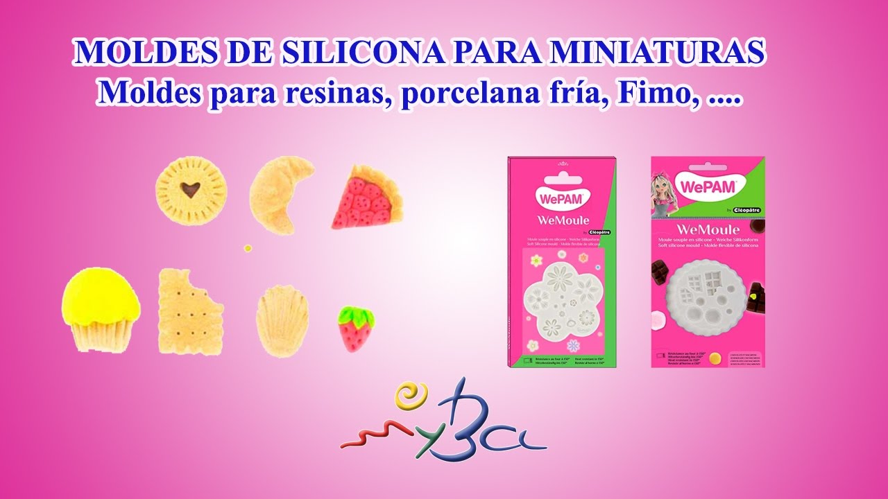 Moldes para miniaturas para resinas, fimo y otras masas de modelar.