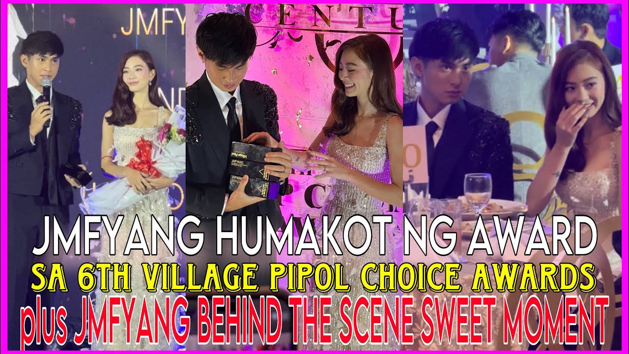 OMG JMFYANG HUMAKOT NG PARANGAL SA 6th VP CHOICE AWARDS plus MGA UNSEEN SWEET MOMENT NILA EXCLUSIVE