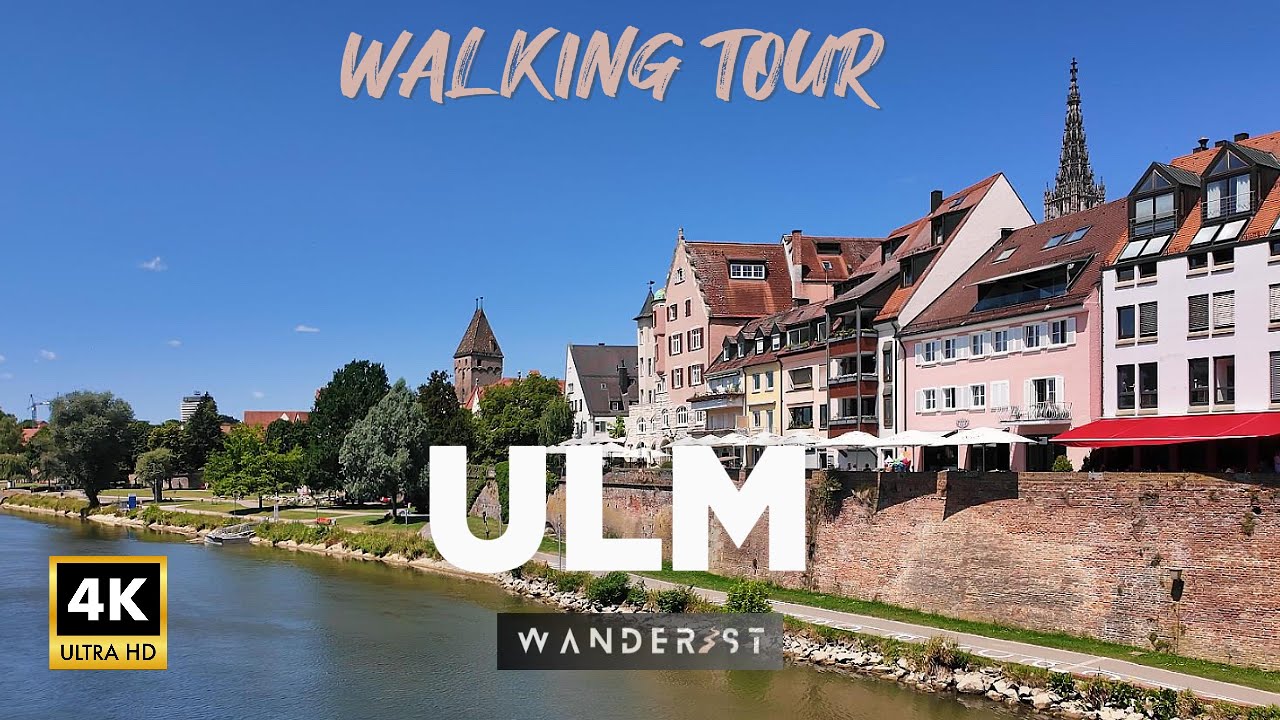 ULM Walking Tour 🇩🇪 4K (2025): Early Summer Stroll | Donau, Fischerviertel, Ulmer Münster