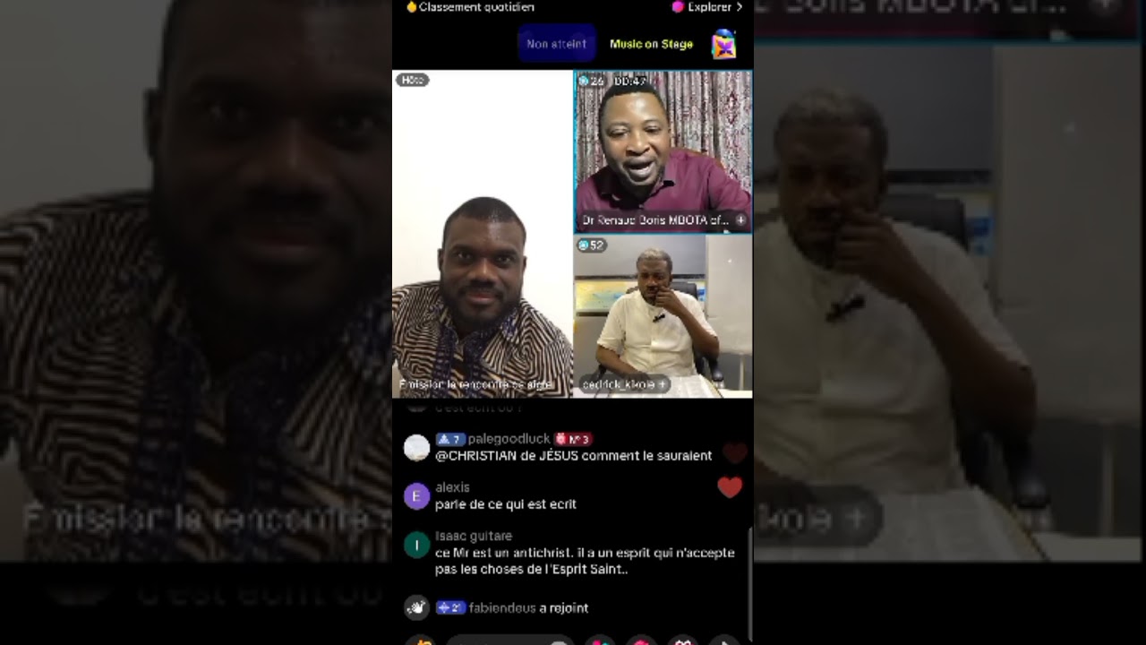 Dr mbota boris vs dr C&eacute;dric