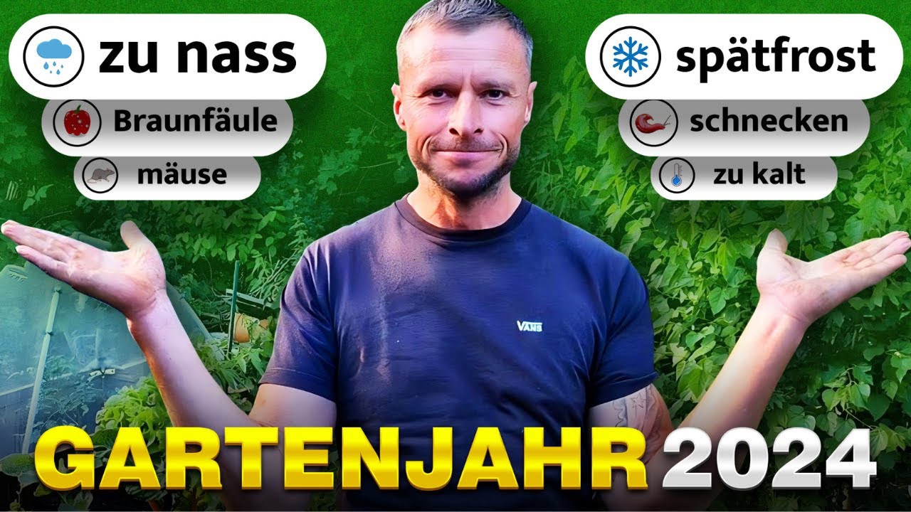 Gartenjahr 2024 - Da ist der WURM drin ... 🤯