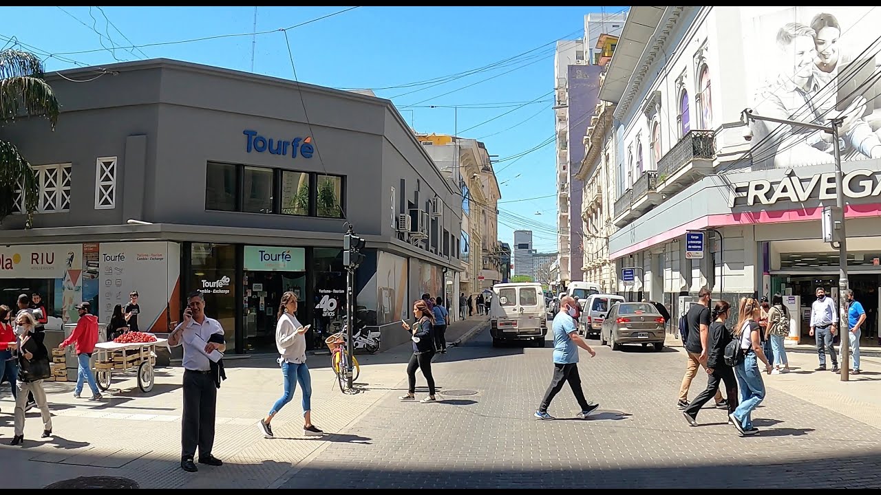 【4K】Driving al CENTRO de la Ciudad de SANTA FE #TOUR virtual 2021 desde la ruta de acceso ARGENTINA