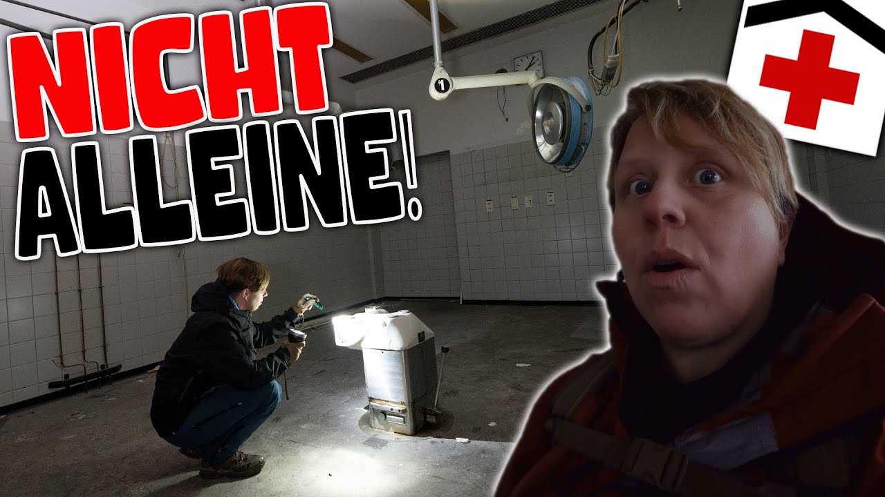 PLÖTZLICH STIMMEN 😱 IM LOST PLACE HORROR KRANKENHAUS!