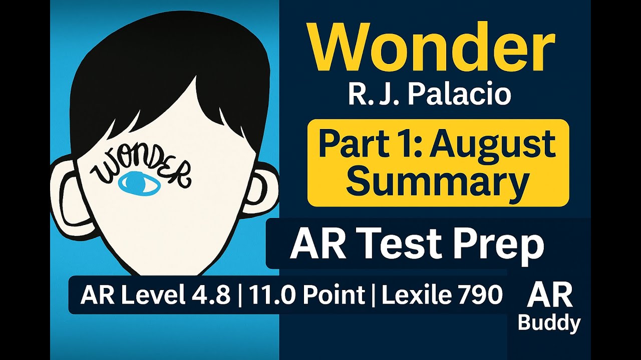 Wonder Ch5 - Driving| Chapter Summary & AR Test Prep