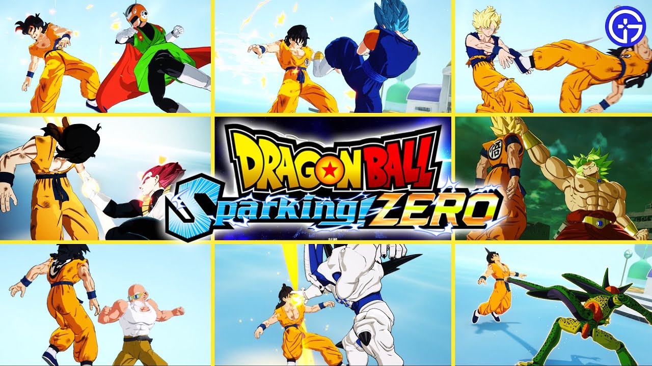 All Throw/Grabs Animations (Including All Unique Throws) - Dragon Ball: Sparking ZERO