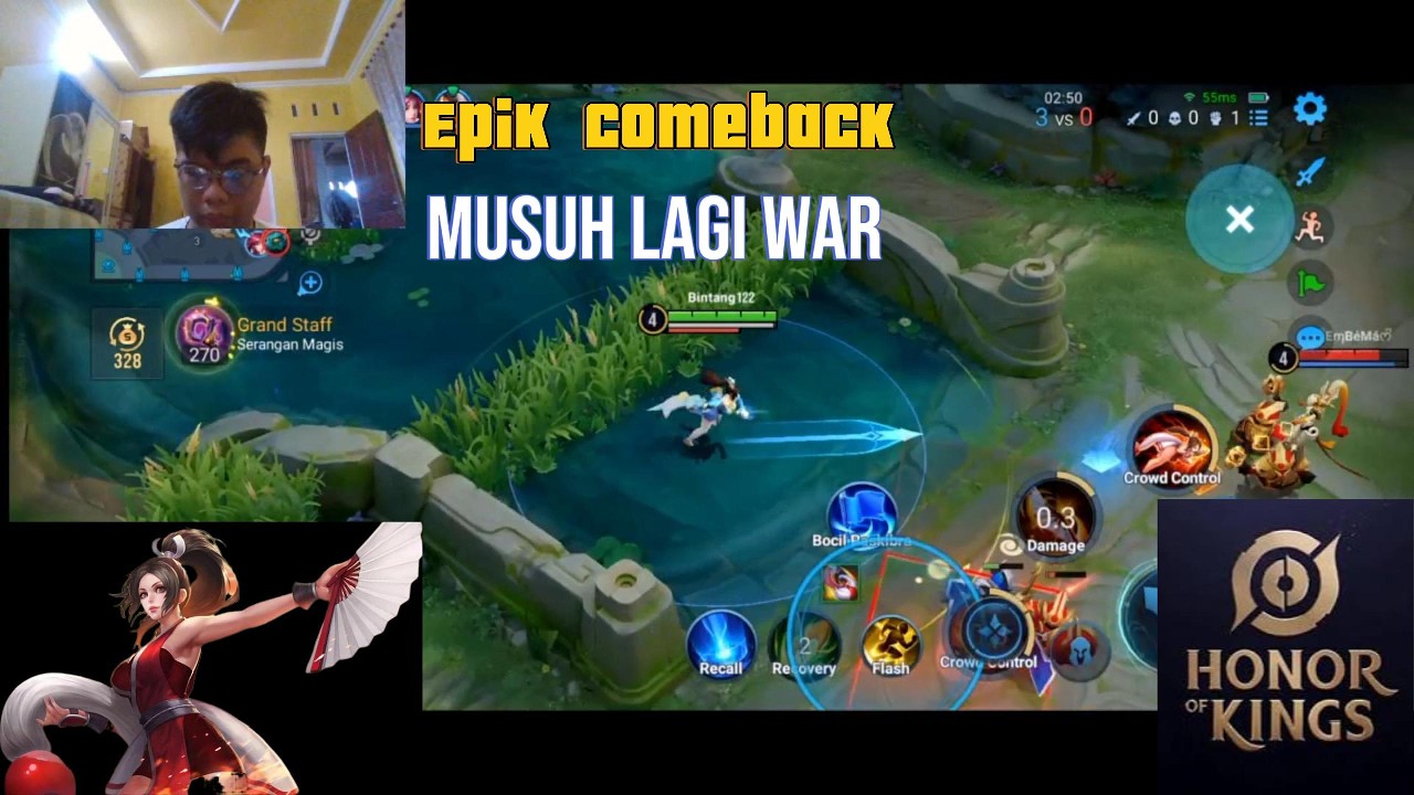 Shiranui Lagi Under Kenapa Musuh Buta Map - HONOR OF KINGS