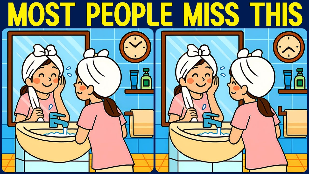 [Spot the Difference Brain Training] Use your sharp eyes and smart brain to solve this puzzle!