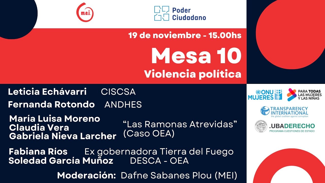 Mesa 10 y Cierre - 5to Foro Internacional de Mujeres contra la Corrupción