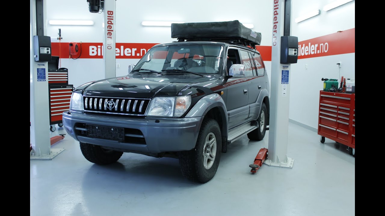 Toyota Land Cruiser: Hvordan bytte dieselfilter - 1995 til 2000 mod. (J9)