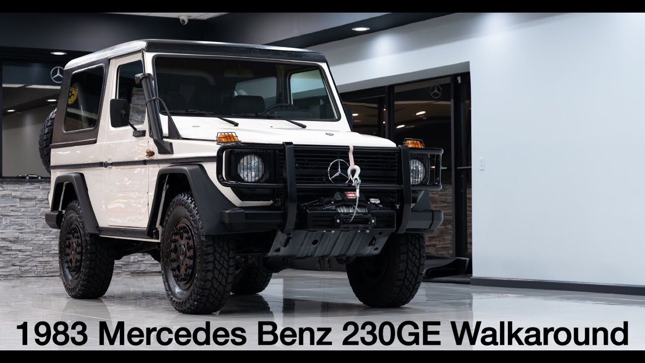 1983 Mercedes-Benz 230GE Cabriolet Walkaround