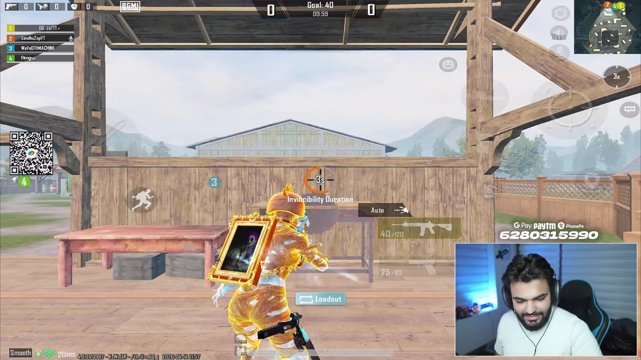 120 FPS 🔥| ULTIMATE ROYALE | SANDHU2OP #bgmi #bgmilive @sandhu2op