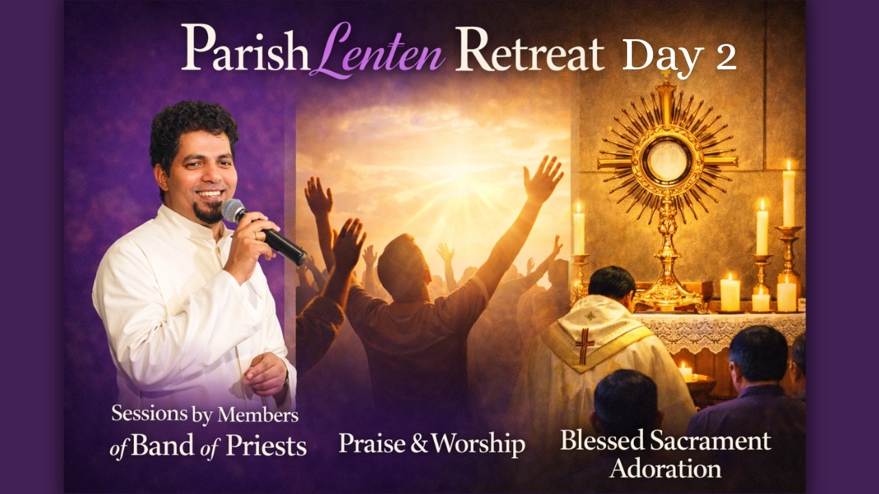 Parish Lenten Retreat Day 2 - 14th March 2026 7:00 PM