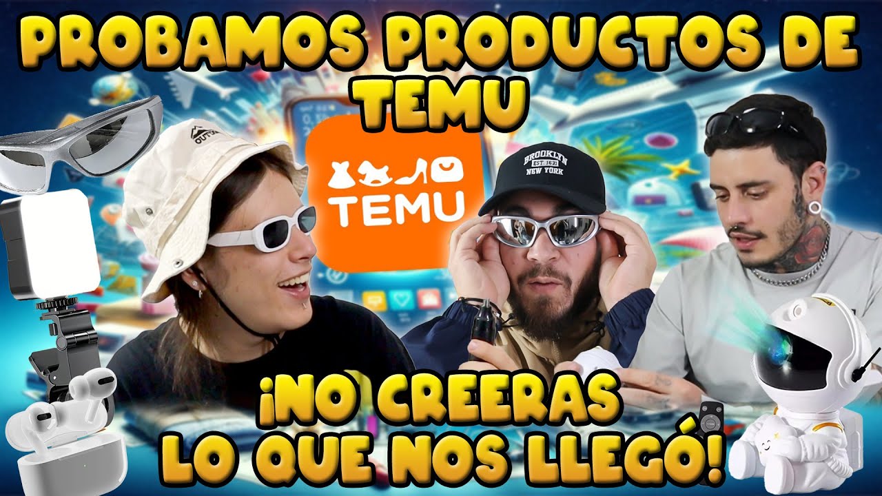 PROBAMOS PRODUCTOS de TEMU 🤯 NO CREERÁS los que NOS LLEGÓ !! #temu #productos