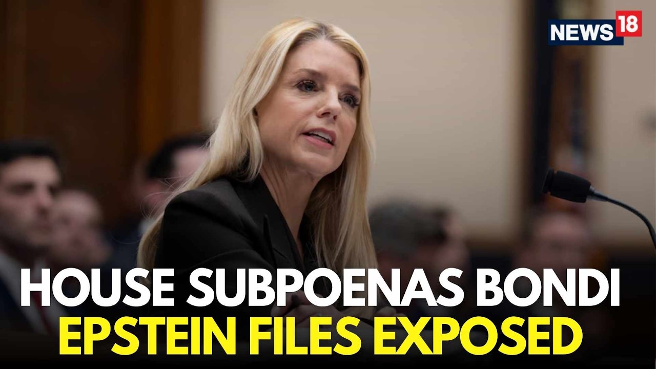 LIVE | Epstein Files Secret Exposed, House Committee Subpoenas Attorney General Pam Bondi | N18G