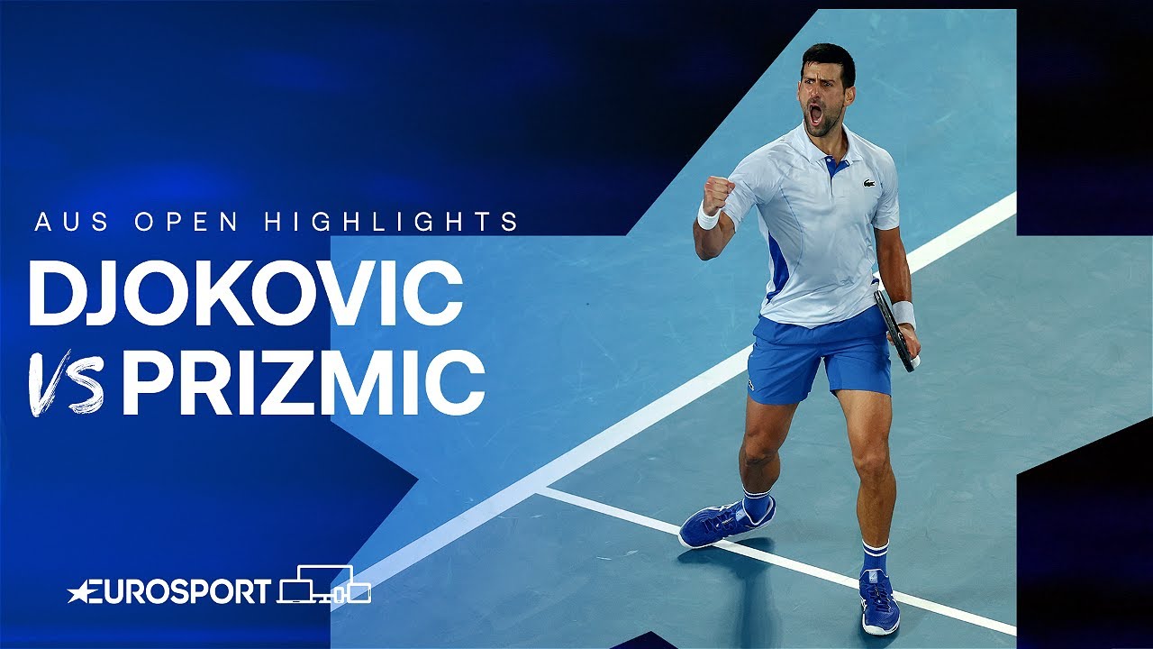 Gruelling Contest! 🫨 | Novak Djokovic v Dino Prizmic | Australian Open 2024 Highlights 🇦🇺