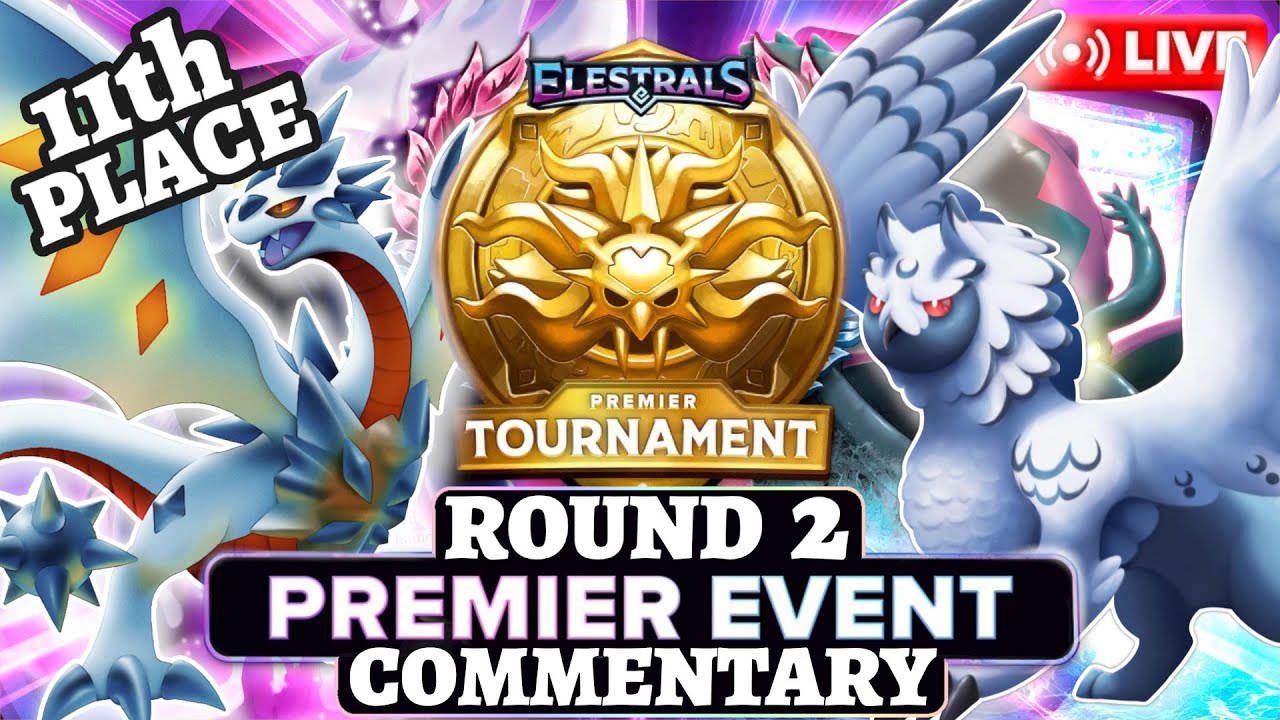 11th Place Blizzstrix Deck - Stream Match Commentary - Elestrals Moonrise Premier Event