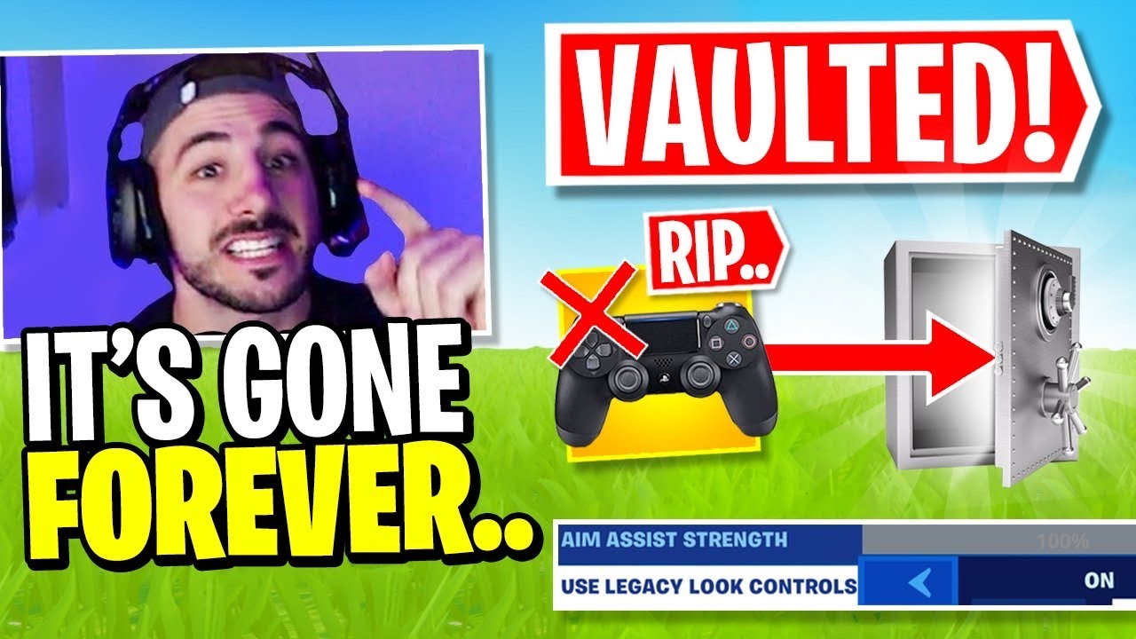 Fortnite’s Aim Assist Was VAULTED! *THE TRUTH*