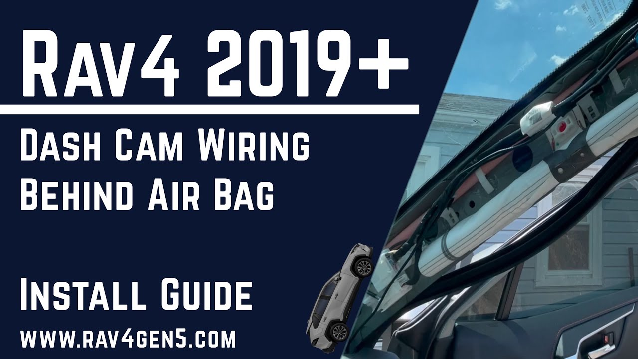 Dashcam install behind A Pillar Airbag