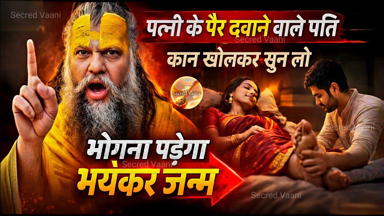 पत्नी के पैर दबाने वाले पति कान खोल कर सुन ले Premanand Maharaj Katha | Hindu Story in Hindi
