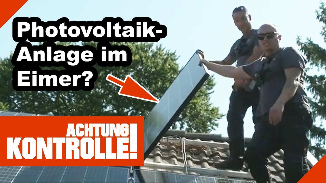 SPANNUNG nicht vorhanden? Photovoltaik-Anlage defekt? | Kabel Eins Achtung Kontrolle