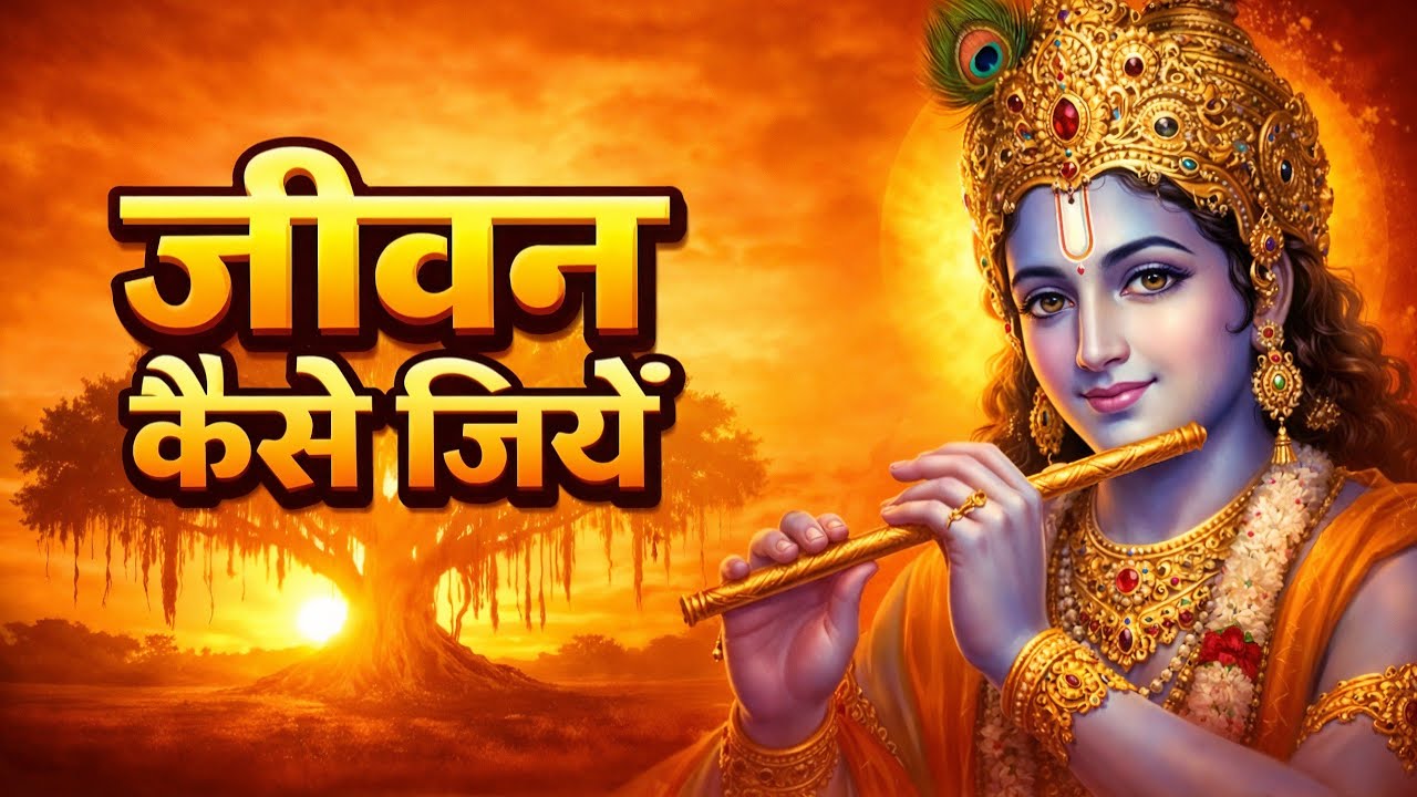 जीवन Kaise Jiye || Dharmavandna || #geetalife#howtolivelife #kriahna