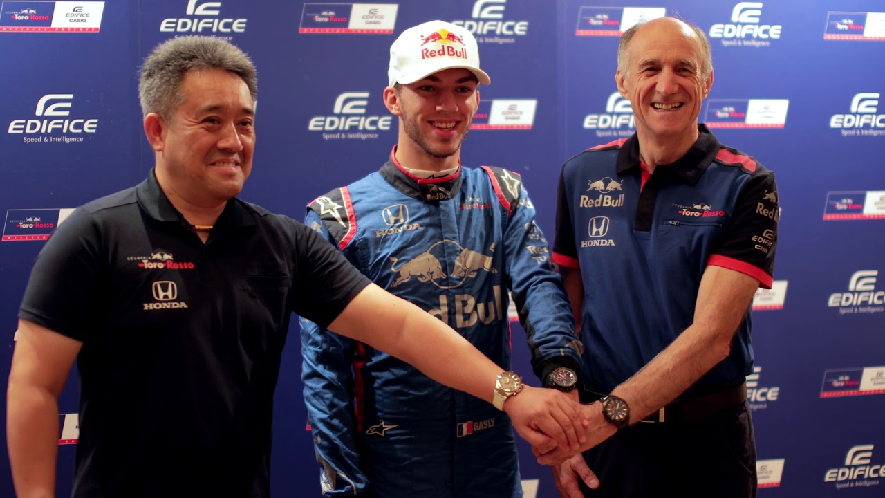 New Casio Edifice Toro Rosso and Honda Watches