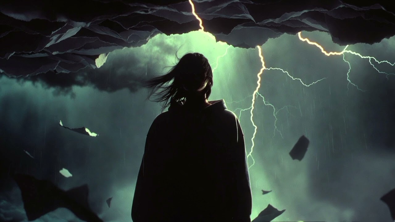 Billie Eilish (inspired)-Velvet Thunder in a Paper Sky (lyrics)