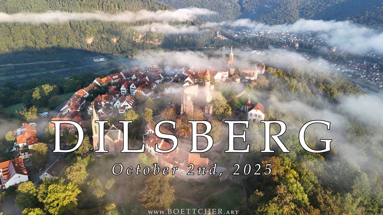 Dilsberg - October 2nd, 2025 - DJI Air 3 Aerial View